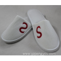 Customized soft sole indoor waffle slippers